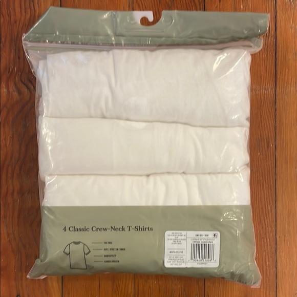 Goodfellow & Co Classic White Crew-Neck T-Shirts - Picture 6 of 6